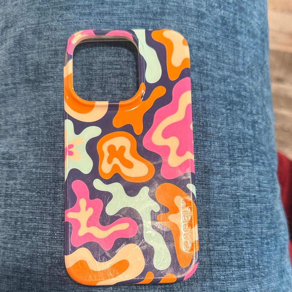 Vibrant Abstract Pattern Phone Case